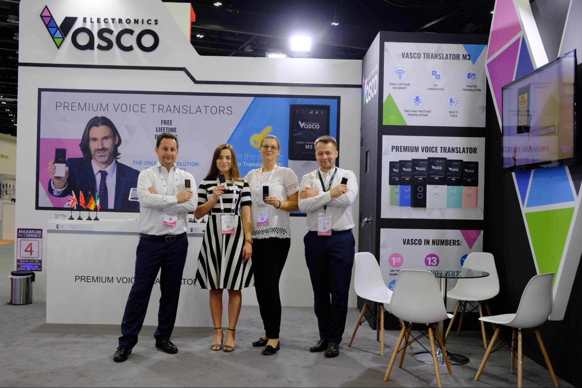 Vasco Electronics A Dubaji GITEX 2021 Ut n