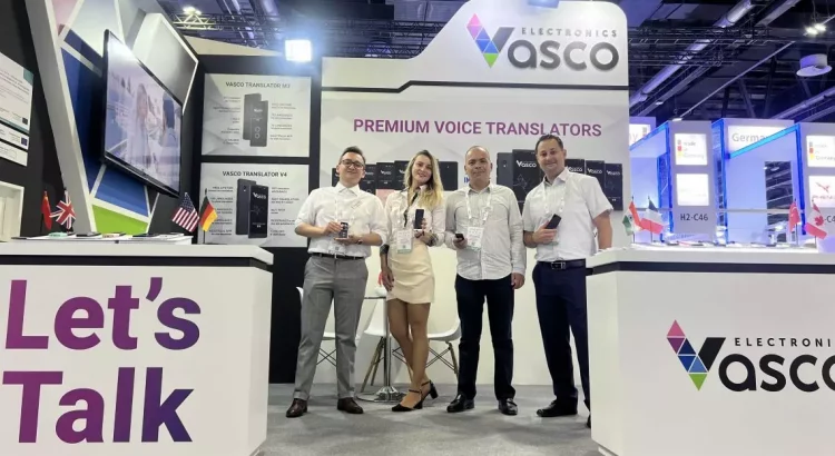 Vasco alkalmazottai a GITEX kiállításon