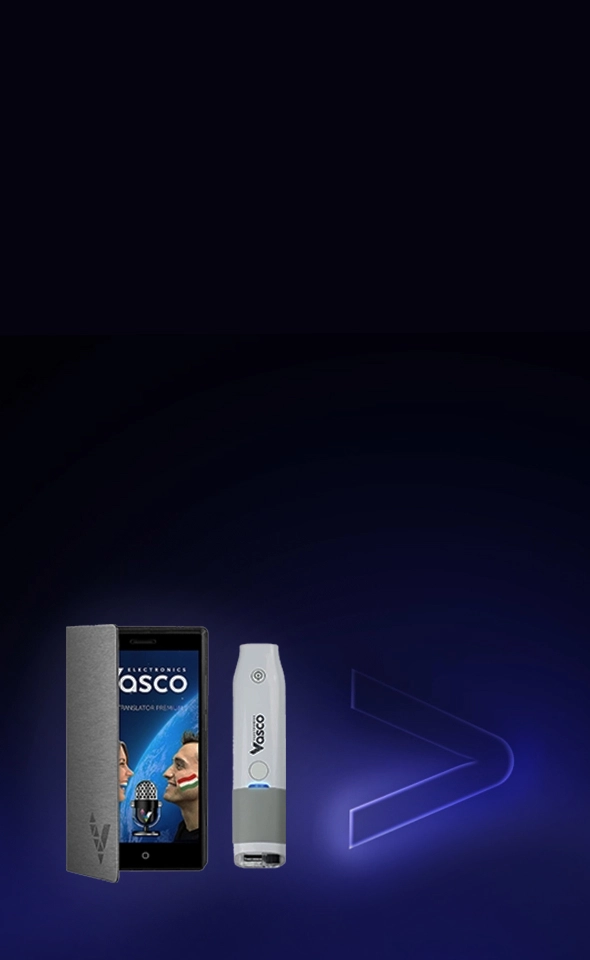 Vasco Translator Premium 5” – kézi fordítóeszköz.